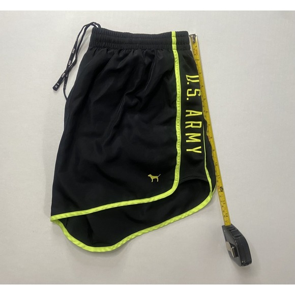 Victoria's Secret PINK University of ARMY Shorts Large Black - Picture 10 of 16